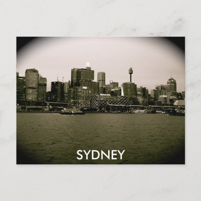 Carte Postale Éclairage de la ville (Devant)