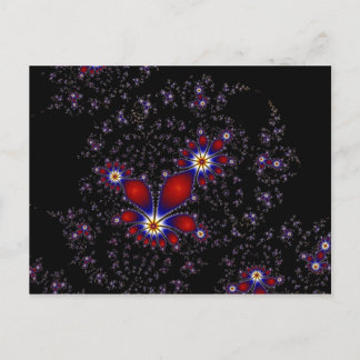 Carte Postale Éclatement fractal