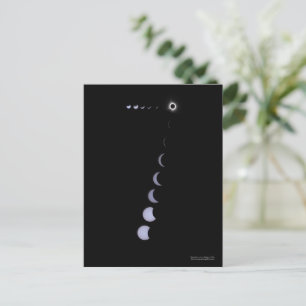 Carte Postale Éclipse chanceuse
