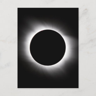 Carte Postale éclipse solaire
