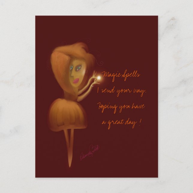 Carte Postale Éclosions magiques (Devant)