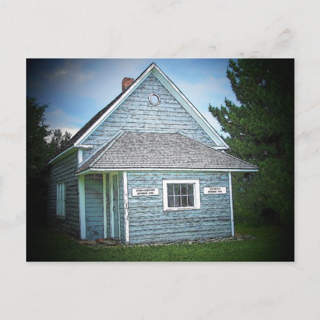 Carte Postale École acadienne (Devant)