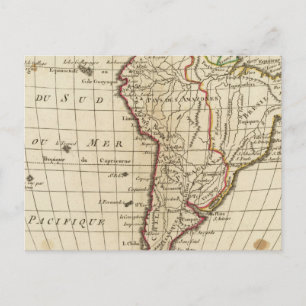 Carte Postale École d'Amérique du Sud