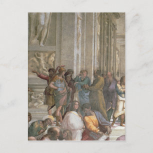 Carte Postale École d'Athènes, de Stanza della