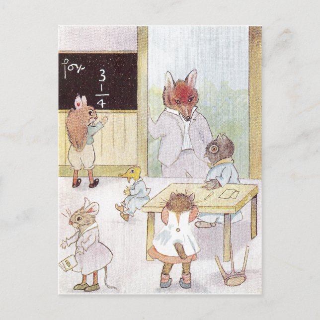 Carte Postale École de Mme Owl (Devant)