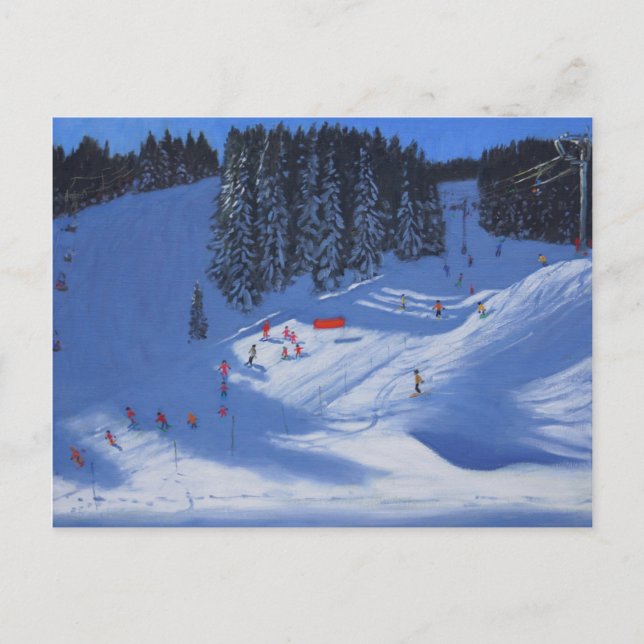 Carte Postale École de ski Morzine 2014 (Devant)