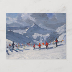 Carte Postale École de ski Tignes 2009