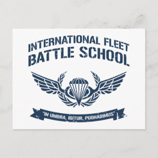 Carte Postale École internationale de combat de la flotte Ender