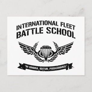 Carte Postale École internationale de combat de la flotte Ender