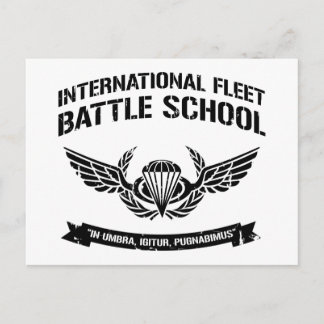 Carte Postale École internationale de combat de la flotte Ender