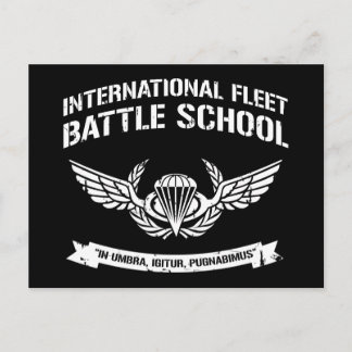 Carte Postale École internationale de combat de la flotte Ender