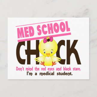 Carte Postale École Med Chick 2