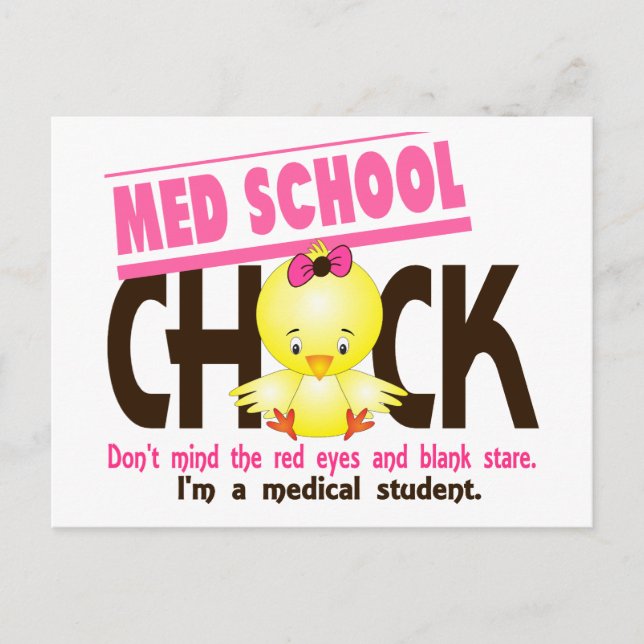 Carte Postale École Med Chick 2 (Devant)