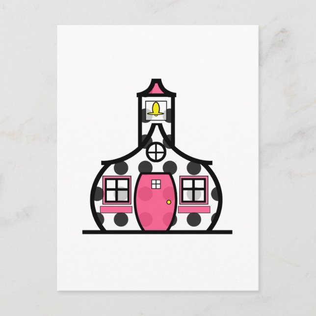Carte Postale École Polka Dot (Devant)