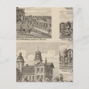 Carte Postale École publique de Valparaiso City