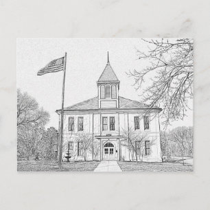 Carte Postale "École Robert E Lee" Paris TN