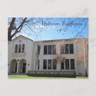 Carte Postale École secondaire de San Benito