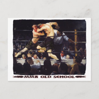 Carte Postale École secondaire mixed martial art