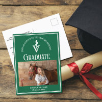 Ecole Vétérinaire Blanc Vert Diplôme de Photo
