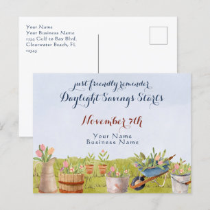 Carte Postale Économie au jour Retour Rappel des affaires