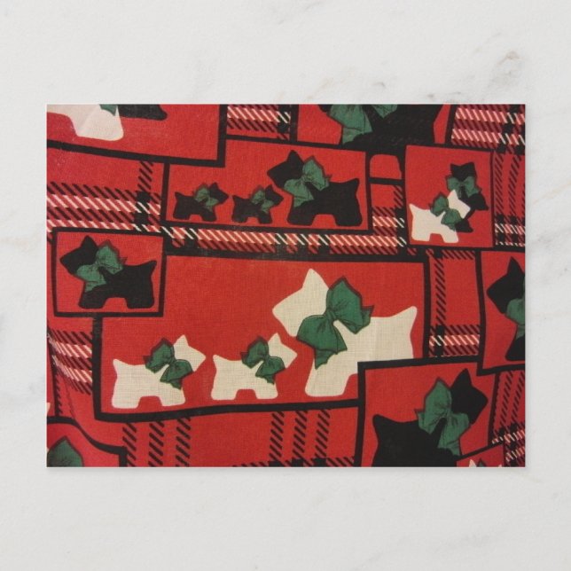 Carte Postale Écossais et articles de toilette (Devant)