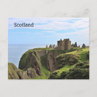 Carte postale écossaise avec beau château