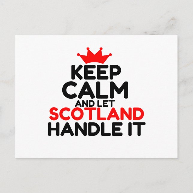 CARTE POSTALE ÉCOSSE (Devant)