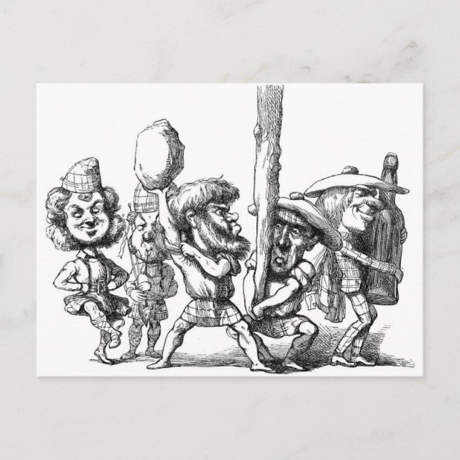 Carte Postale Écosse (Devant)