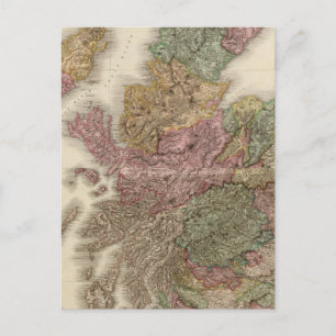 Carte Postale Ecosse composite