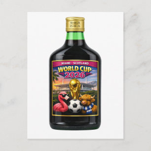 Carte Postale Écosse Coupe du Monde Miami 2026 T-Shirt