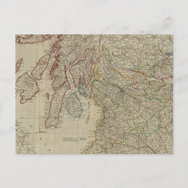 Carte Postale Ecosse du sud (Devant)