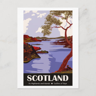 Carte Postale Ecosse, Guillins of Skye