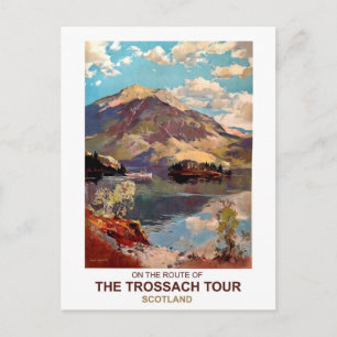 Carte Postale Ecosse, Trossach tour