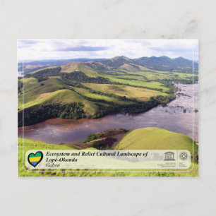 Carte Postale Écosystème et paysage culturel de Lopé-Okanda