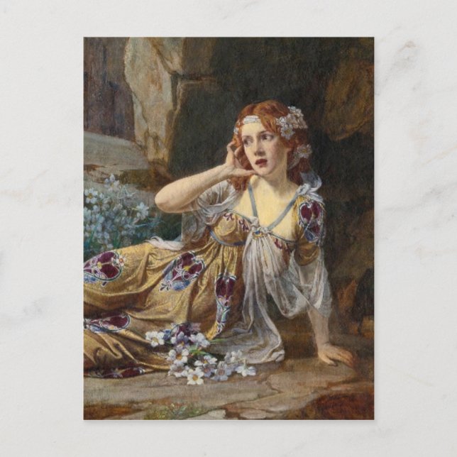 Carte Postale Écouter Écho (Devant)