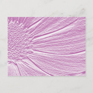 Carte Postale Écouter la marguerite en violet 2
