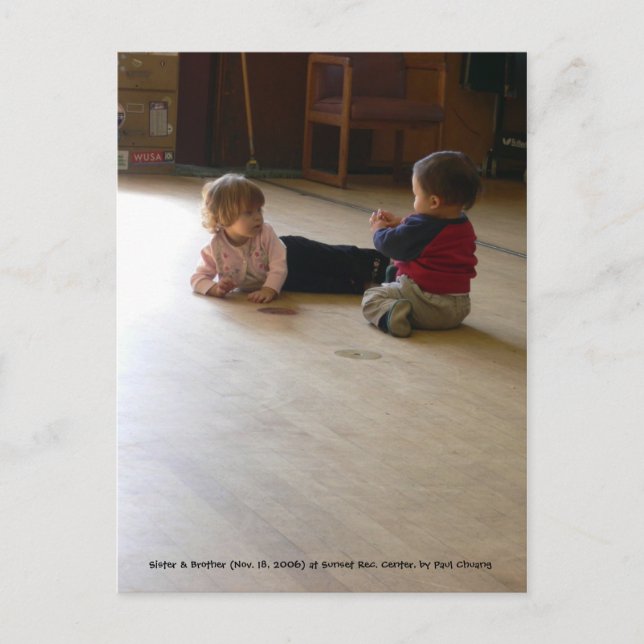 Carte Postale Écouter la présentation de Kid's Talk... (Devant)