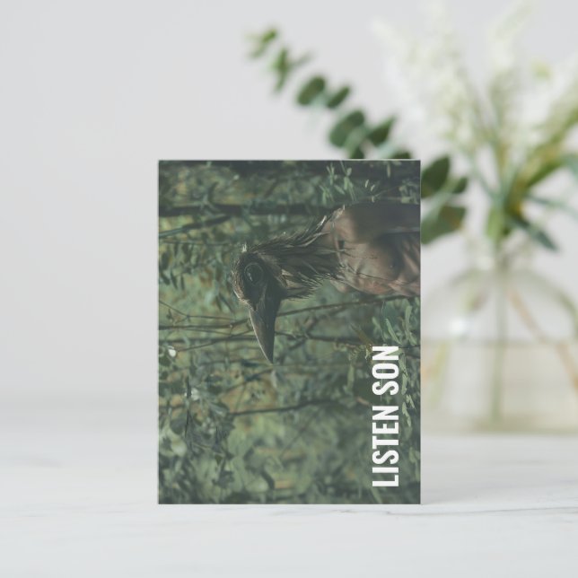 Carte Postale Écoutez Son Forest Birdman (Debout devant)