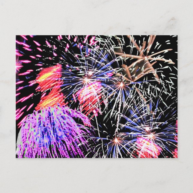 Carte Postale Écran Fireworks, ZSSG (Devant)