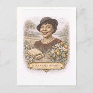 Carte Postale Écrivain de style vintage Zora Neale Hurston