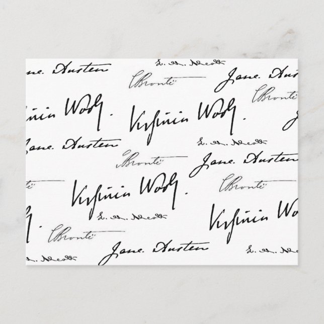 Carte Postale Écrivaines (Devant)