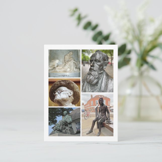 Carte Postale Écrivains (Debout devant)