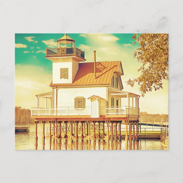 Carte Postale Edenton NC Lighthouse (Devant)