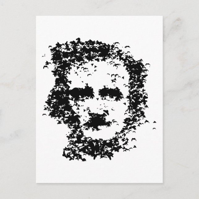Carte Postale Edgar Allan Poe (Devant)