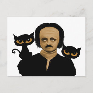 Carte Postale edgar allan poe