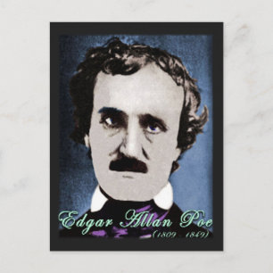Carte Postale Edgar Allan Poe