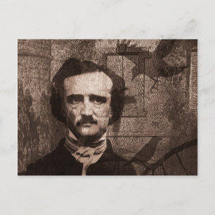 Carte Postale Edgar Allan Poe