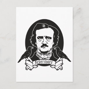 Carte Postale Edgar Allan Poe