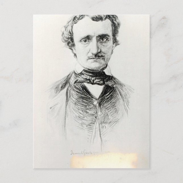 Carte Postale Edgar Allan Poe 1907 (Devant)