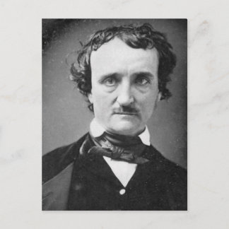 Carte Postale Edgar Allan Poe ~ Portrait 1849